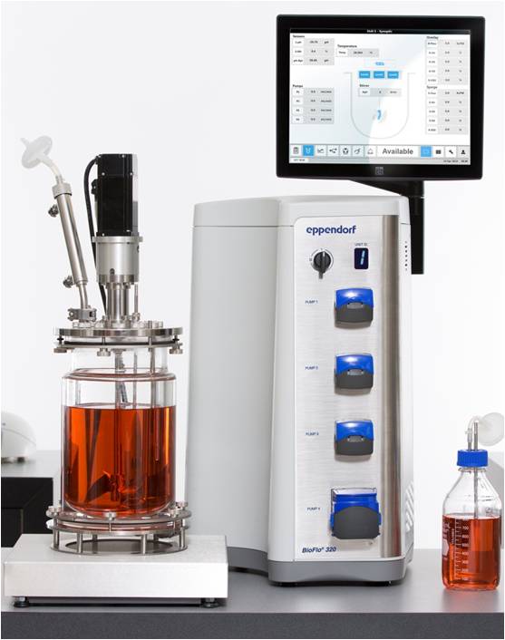 Bioflo 320 桌上型可滅菌式生物反應槽 (2.5 - 14 L)